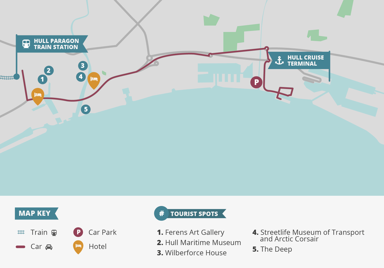 Hull Port Cruises from Hull Cruise