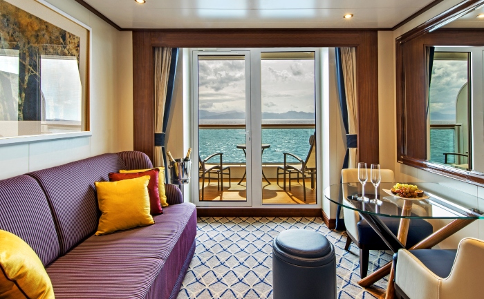 Seabourn Ovation luxury cruise ship