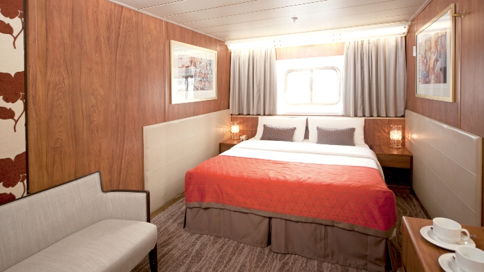 cruise ship rooms outside cabin