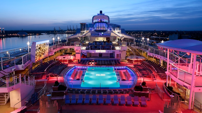 royal caribbean family friendly activities outdoor movie