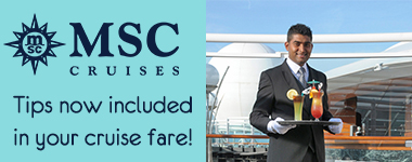 msc cruises tips included