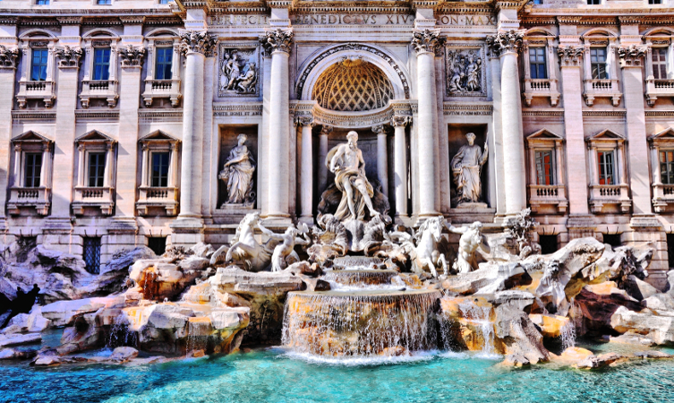 trevi fountain