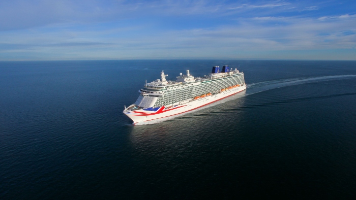 where are cruise ships P&O
