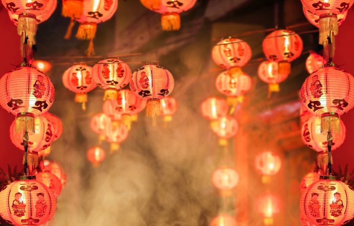 Lanterns in Chinatown 